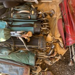 Over 70 New And Older Golf Clubs 