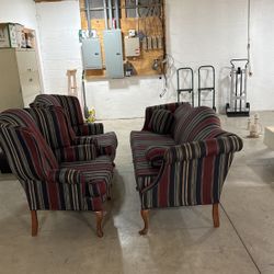 Like New Sofa, Two Chairs, Two Pillows
