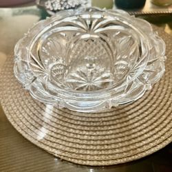 Vintage Bowl Cut Glass