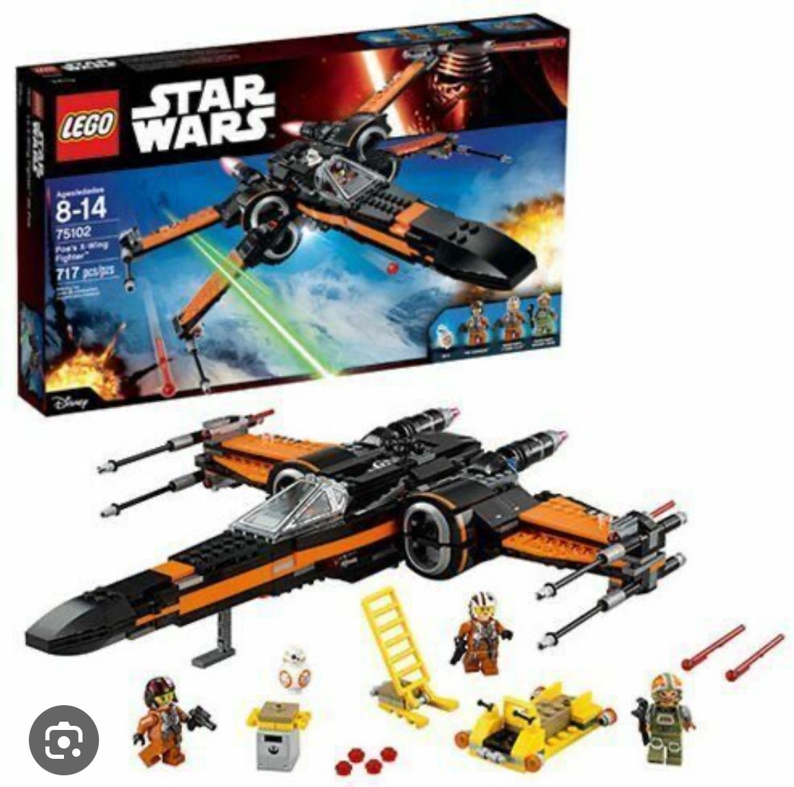 Poe Dameron Lego X Wing Read