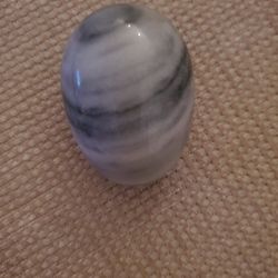 PAPERWEIGHT- MARBLE EGG SHAPED