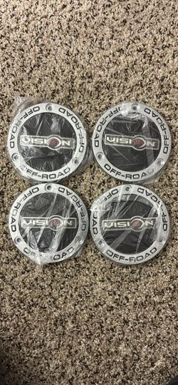 Vision Wheels Center Caps 4 Pcs