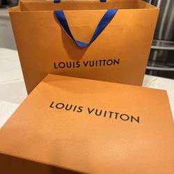 LV Gift Box And Bag