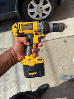 Dewalt Cordless Drill DC980 Heavy Duty XRP 1/2" 3 Speed With Battery - No Charger