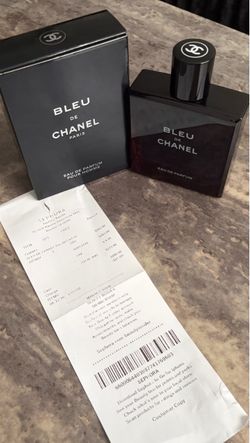 Bleu de Chanel Eau de Parfum 100ml / 3.4oz – With Box & Receipt