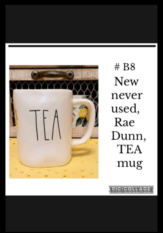 New, Rae Dunn, Tea Mug