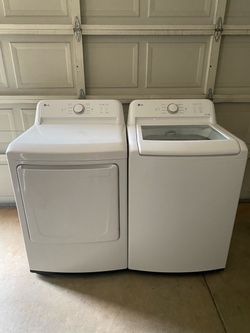 LG washer and electric dryer