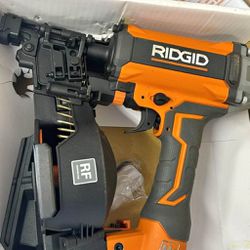 Rodgid Pneumatic Coil Roofing Nailer 
