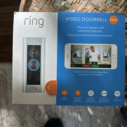 RING  VIDEO   DOORBELL   PRO