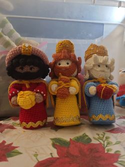 Crochet 3 wise men