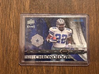 2008 Emmitt Smith Icons Numbered Card