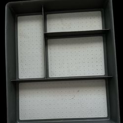 Madesmart 4-Compartment Drawer Organizer Tray