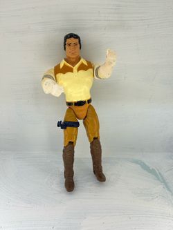 Vintage Male Action Figure with Holster fair condition