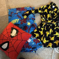 Boys Robe And Blanket