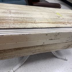 Rustic shabby chic drop leaf farm Table $165 tag still has $450