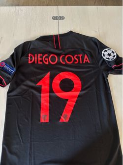 2019-20 Atletico Madrid Away Jersey Diego Costa #19 Size M
