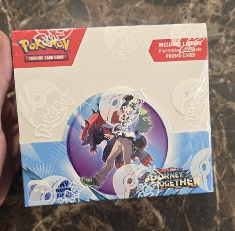 journey together booster packs or booster box pokemon cards