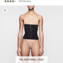 SKIMS CORSET AND NEOPRENE TOTE BAG