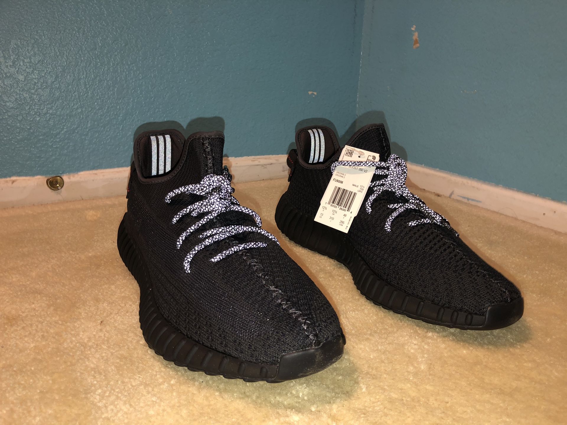 yeezy black size 13 non-reflective No trade