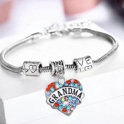 Grandma Charm Bracelet 
