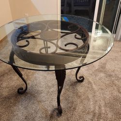Table With Glass Top