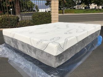 Queen Cooling Gel Memory Foam Hybrid Mattress!