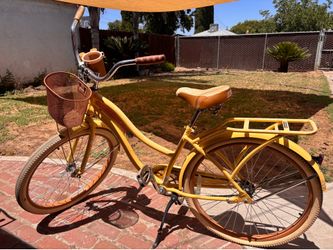 Yellow Beach Cruiser