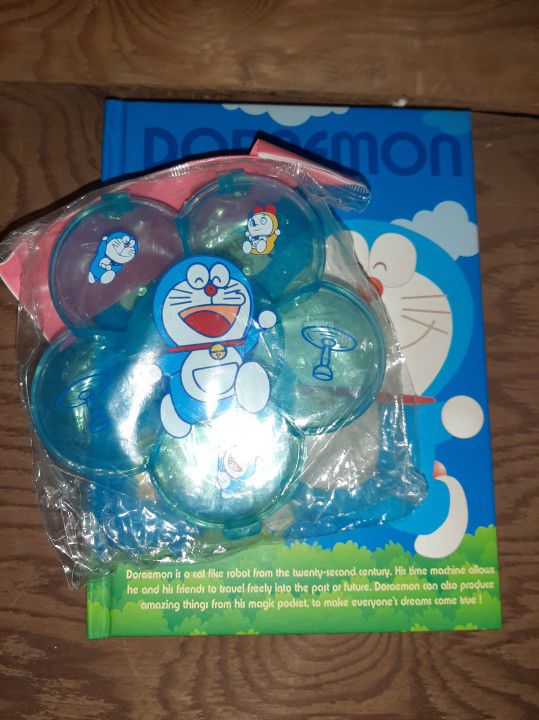 Doraemon Themed Journal And Item Container