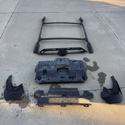 Toyota 4Runner OEM Roof Rack, Grill, Skid Plate, Mud Flaps