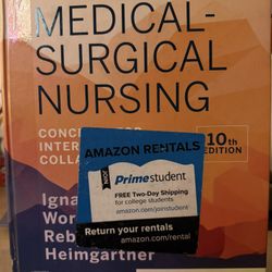 Medical-surgical nursing Book