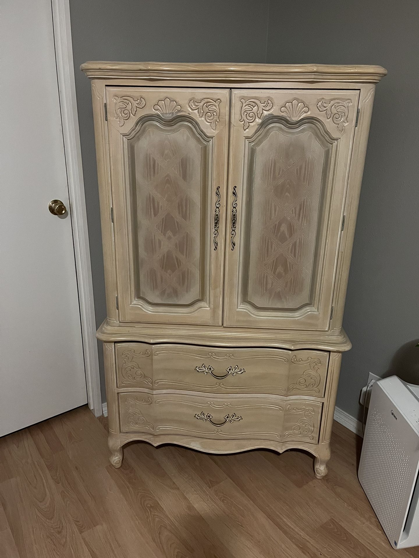 SOLID WOOD ARMOIRE