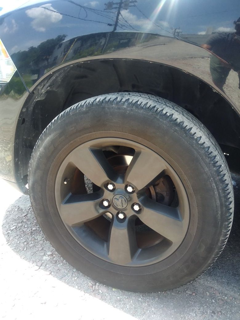 Ram 1500 wheelset