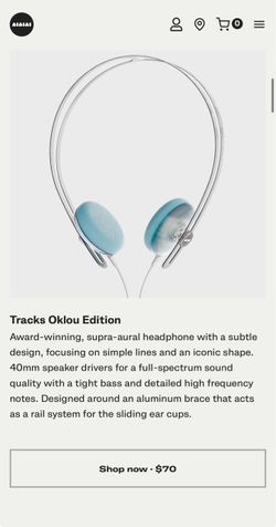 AIAIAI x OKLOU headphones