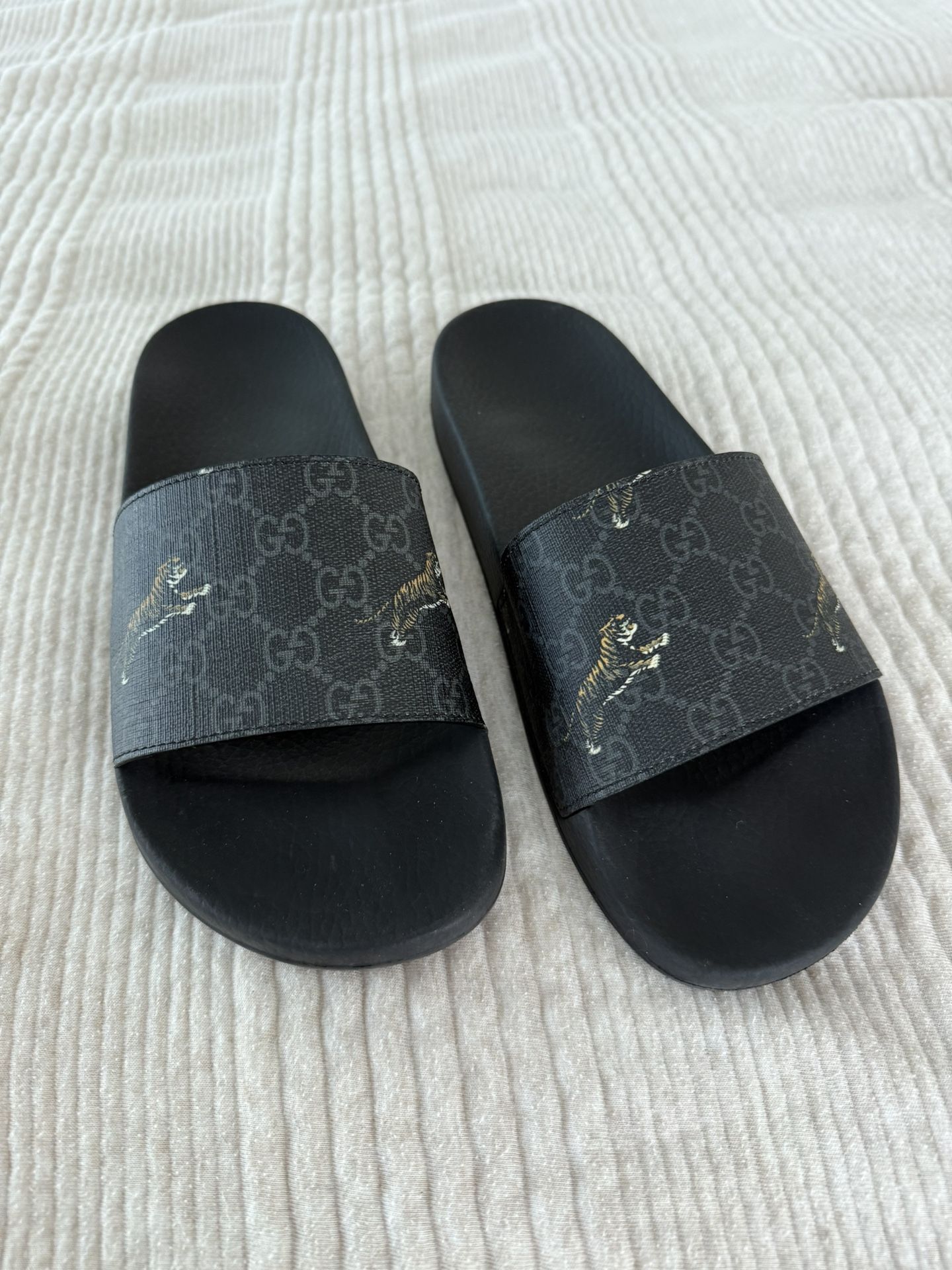 REAL Gucci GG Supreme Slide 'Tiger', Men 8