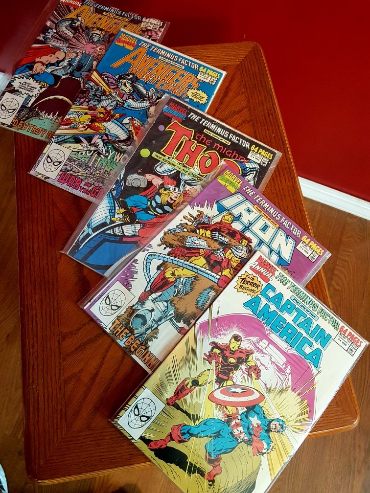 Marvel's the Terminus Factor comics complete set 1,2,3,4,5