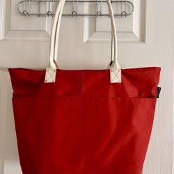 Beach Bag With Zipper 