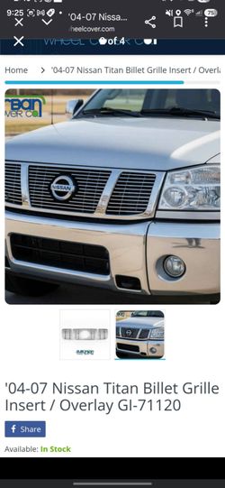 Nissan Titan Grille