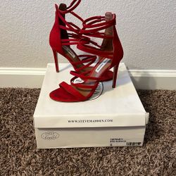 Red Steve Madden Heels