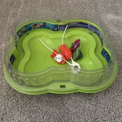 Beyblade Burst Hyper Sphere Stadium with 2 Beyblades & Launchers