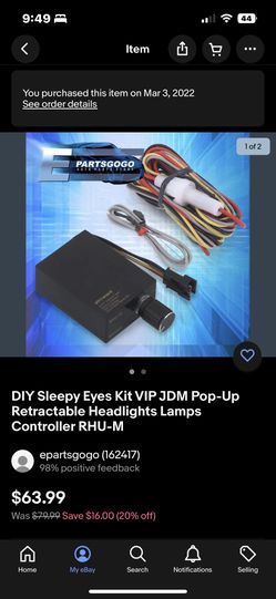 Sleep Headlights Module