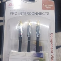 Component Video And RCA Audio Cables