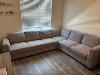 Thomasville Caler Convertible Sleeper Sectional with Storage