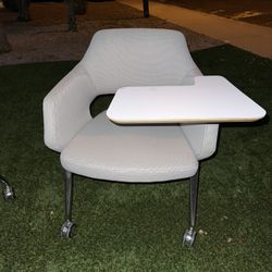 Swivel table chair