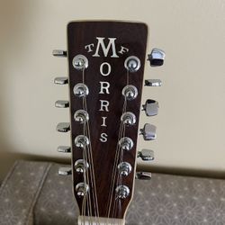 MORRIS GUITAR, 12 Strings, B-50, Japan