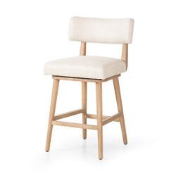 Cardell Swivel Stool - Essence Natural By Four Hands
