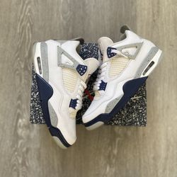 Jordan 4 Navy Blue 