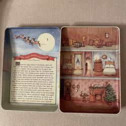 Hallmark Keepsake "The Night Before Christmas" (Tin Display House) Series 1992 - Vintage