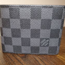 Louis Vuitton Black Damier Wallet 