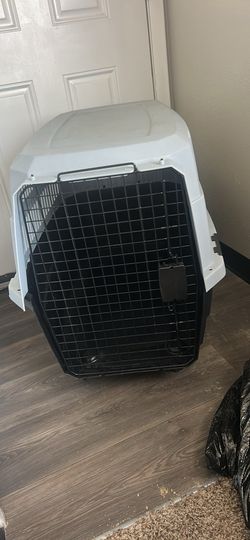 Perrera grande para perros / transportín de viaje duro para mascotas