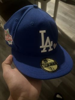 New era Blue fitted 7 1/4
